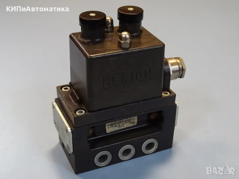 пневматичен разпределител HERION 26507H72 Solenoid Valve 220V/50Hz, снимка 1