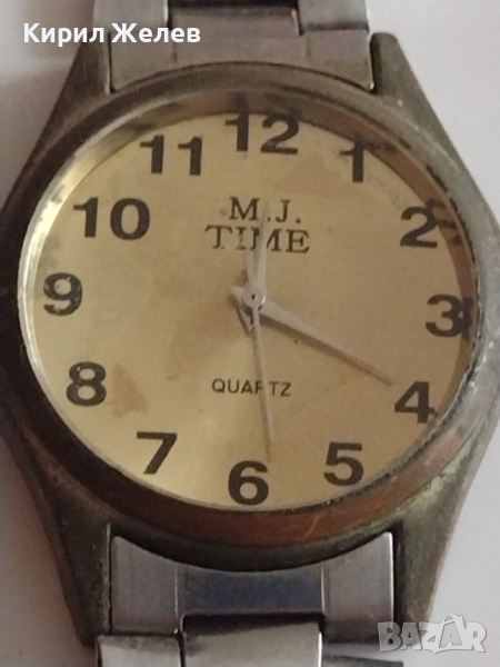 Мъжки часовник стилен дизайн M.J. TIME QUARTZ много красив - 26537, снимка 1