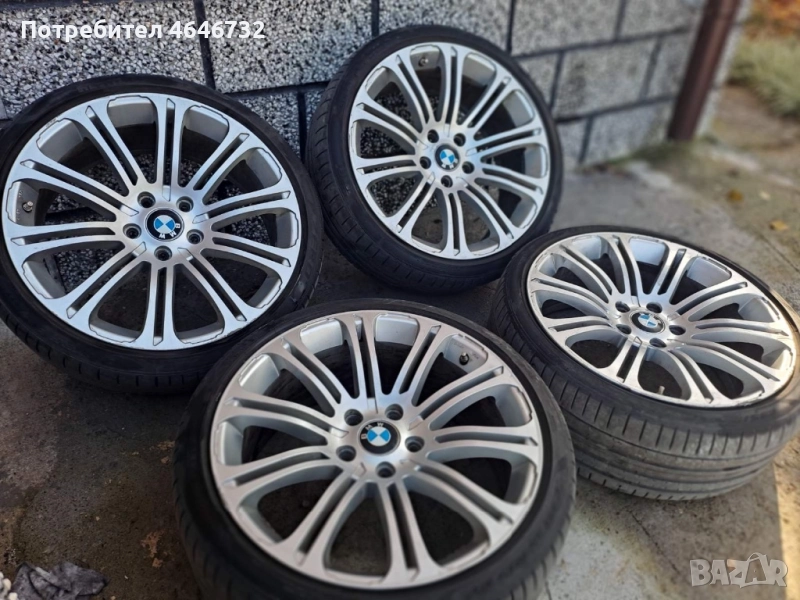 Джанти 19 5х120 от БМВ е92 с гуми, снимка 1