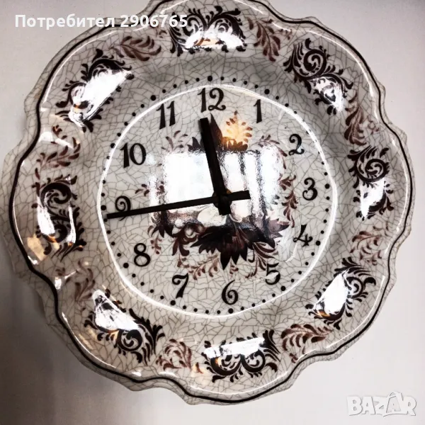 Часовник чиния HANSON Франция работещ, снимка 1