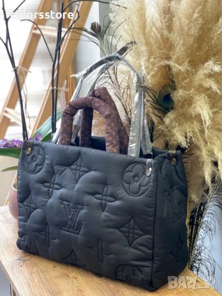 Луксозна Черна чанта Louis Vuitton кодVL119Z, снимка 1