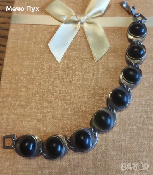 Стара сребърна гривна (317), снимка 1