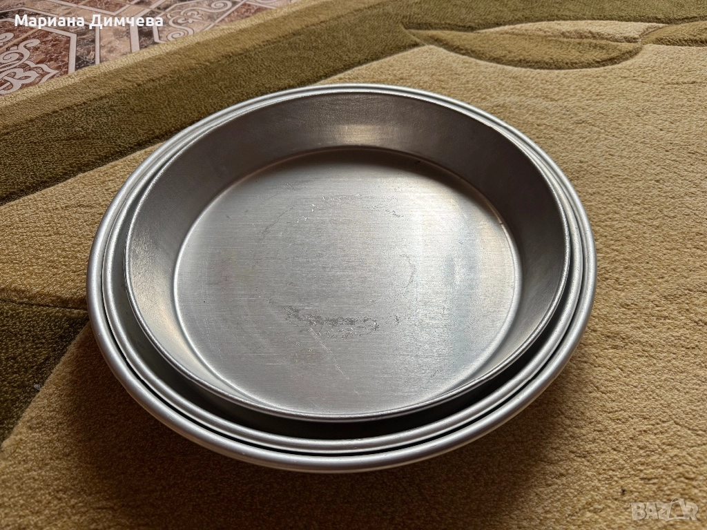 Комплект от 3 броя чисто нови тави, снимка 1