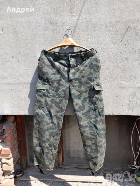 Стар камуфлажен панталон,камуфлаж #6, снимка 1