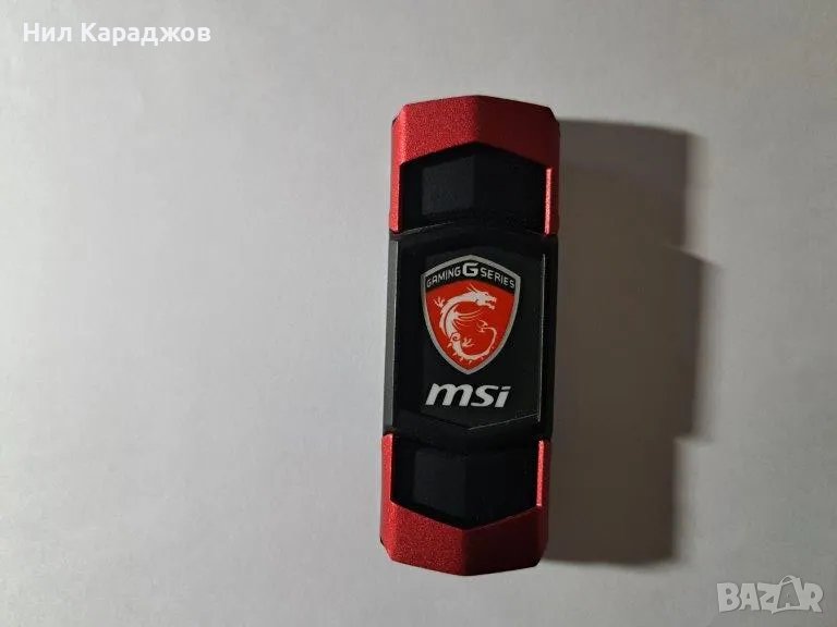 MSI SLI bridge SLI мост за съвместна работа на две видеокарти, снимка 1