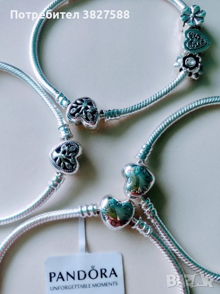 Сребърни гривни Pandora , снимка 1
