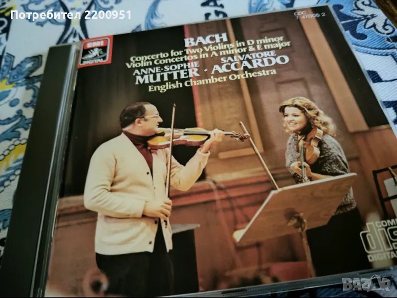 J.S. BACH, снимка 1