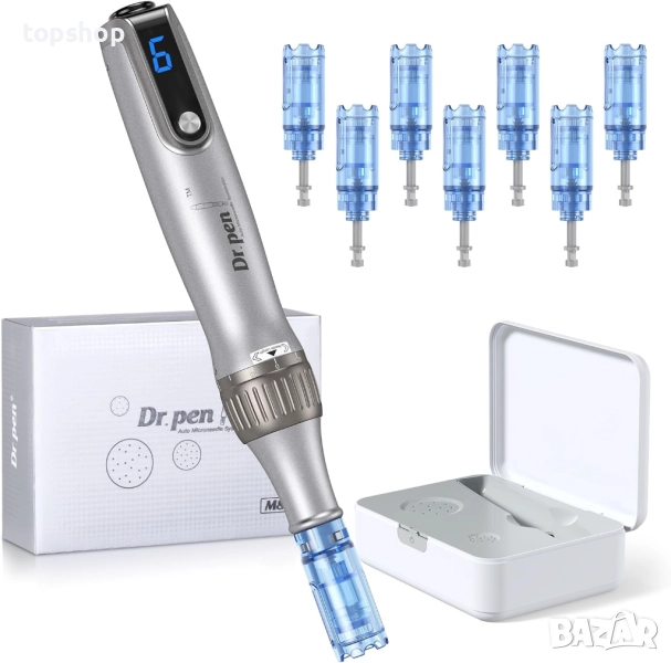 Нова тествана микронидлинг писалка dr pen Ultima M8S dermapen с 14 патрона, 12-пинови/18-пинови/24.., снимка 1