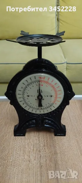 кантар метален отличен Швеция за колекционери , снимка 1