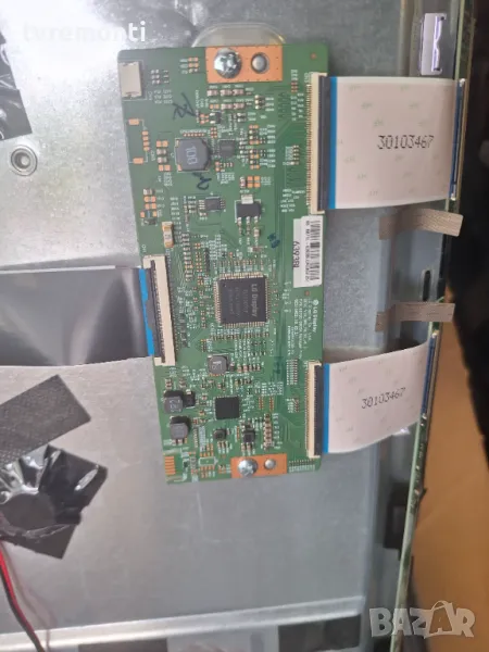 T-CON 6870C-0805A TM120_V0.3, 6871L-6393B for 65inc DISPLAY VES650QNTL-N2-N42 for JVC 65VA6100, снимка 1