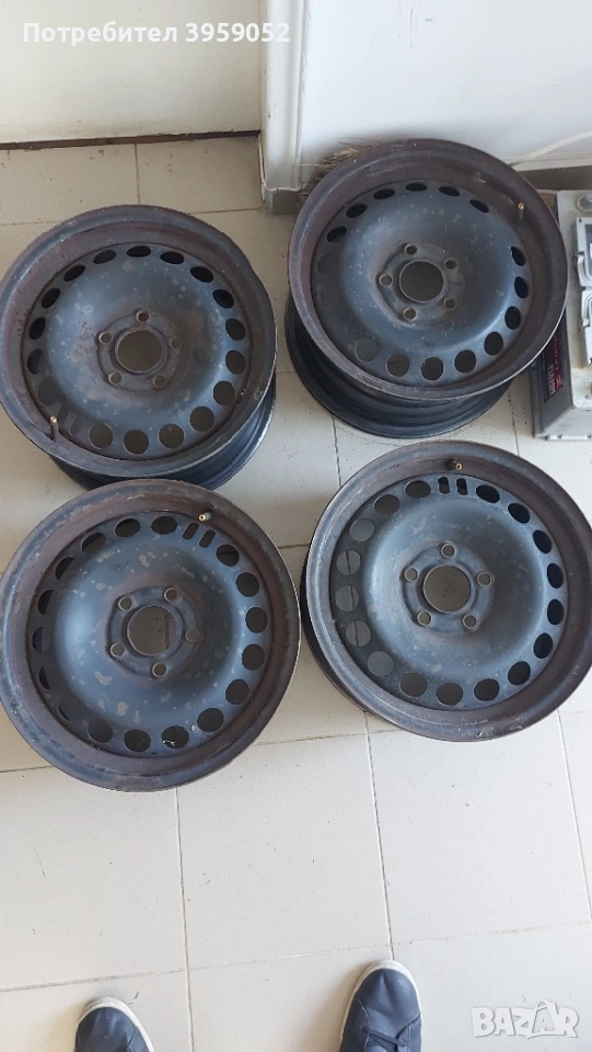 Стоманени джанти Opel Vectra  Astra Zafira, снимка 1