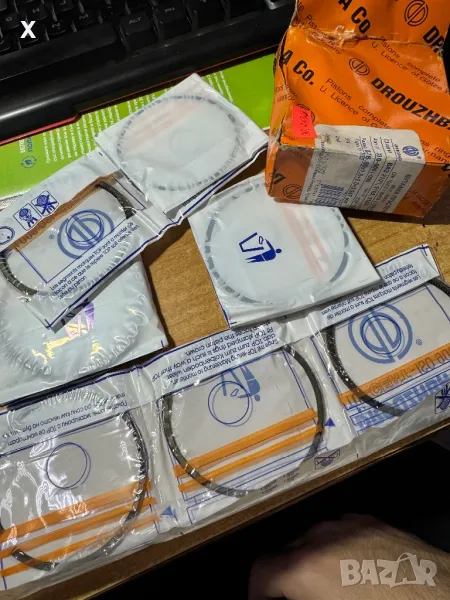 76.80 ММ ЛАДА ВАЗ 2101 2102 2103 БУТАЛНИ ПРЪСТЕНИ НОВИ РУСКИ ПРОИЗВЕДЕНИ 2003, снимка 1