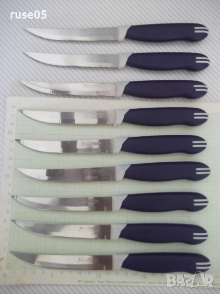 Лот от 9 бр. ножа "TRAMONTINA", снимка 1