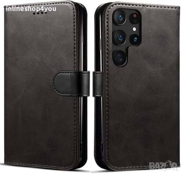 Кожен Калъф Тип Тефтер за Samsung Galaxy S22 | S22+ | S22 Ultra, снимка 1