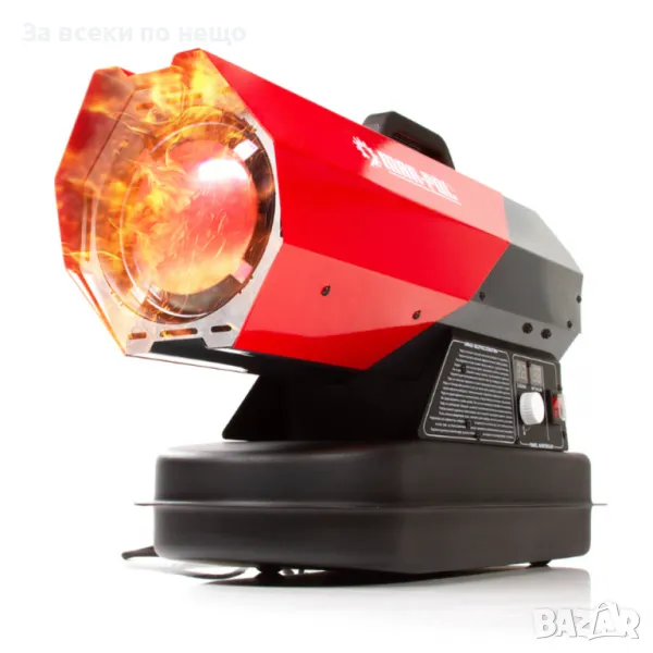 Дизелов нагревател - калорифер 30kW 12 литра, LCD дисплей, термостат и регулатор Mar-Pol, снимка 1