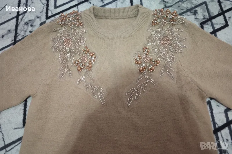 Дамска ефектна блуза, снимка 1