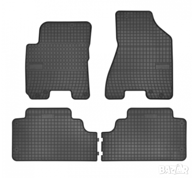 Гумени стелки Frogum за Kia Sportage II - (2002-2010) / Hyundai Tucson - (2004-2010), снимка 1