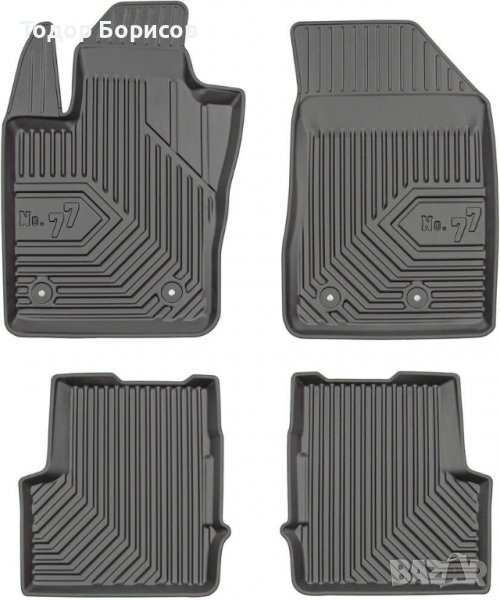 Стелки гумени /леген/ за Fiat 500X 2014-,Jeep Renegade 2014- /408494/, снимка 1