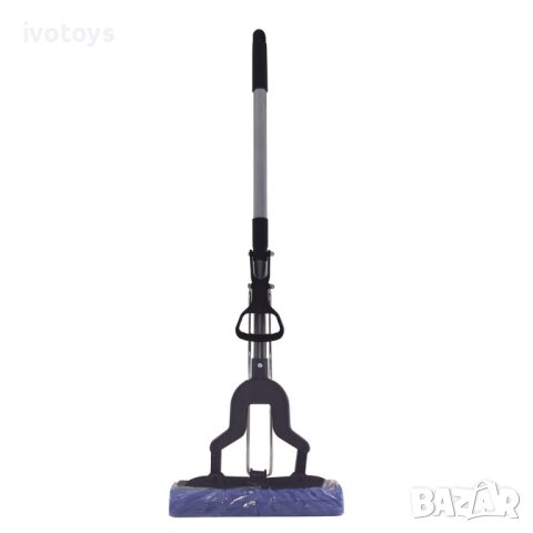 Моп Muhler MR-117, 1.10m, Пеперуда, Сив, снимка 1