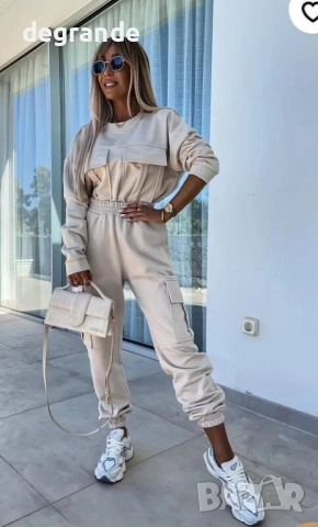 Спортен комплект карго панталон и блуза , снимка 2 - Спортни екипи - 51466808