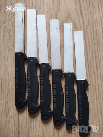 Нов комплект шест броя ножове, снимка 3 - Прибори за хранене, готвене и сервиране - 39487524