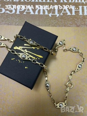 Златен Ланец - 14 Карата, снимка 2 - Колиета, медальони, синджири - 52833375