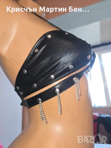 СУТИЕН С МОКЪР ЕФЕКТ /М 80В/85В.Л , снимка 5 - Бельо - 47845363