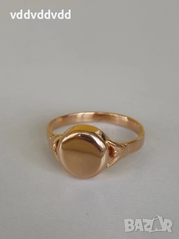 СССР златен пръстен проба 583, снимка 12 - Пръстени - 51809926