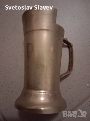 Красива чаша от месинг., снимка 3 - Антикварни и старинни предмети - 53710582