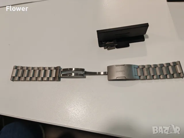 Huawei watch Gt3 pro / титаниева верижка, снимка 2 - Каишки за часовници - 56207751