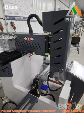 СNC машина за обработка на алуминиеви и ПВЦ профили (Копир фреза CNC), снимка 3 - Циркуляри - 55777399
