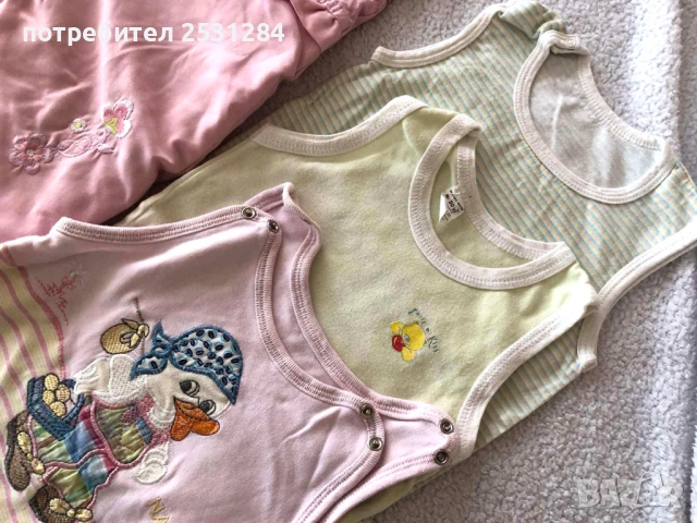 бебешки дрехи 6-12 месеца 16части / Бебешки лот  / сет бебе , снимка 4 - Комплекти за бебе - 53474047