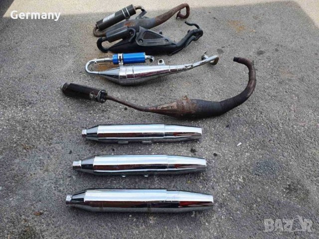 Спортен ауспух stage6 yamaha aerox leo vince катализатор harley davids, снимка 4 - Други машини и части - 35896944