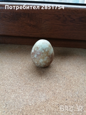 Колекционерско яйце от полускъпоцен камък , снимка 2 - Колекции - 36100253