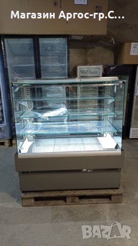 Сладкарска хладилна витрина 120х77