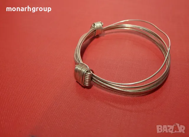 Сребърна гривна