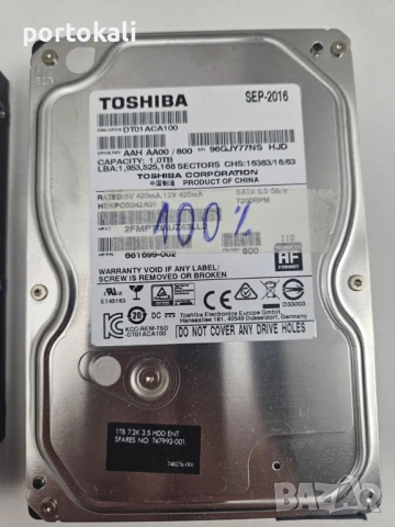+Гаранция! HDD хард диск твърд диск 1TB 1ТБ WD Western Digital, снимка 5 - Твърди дискове - 51059843
