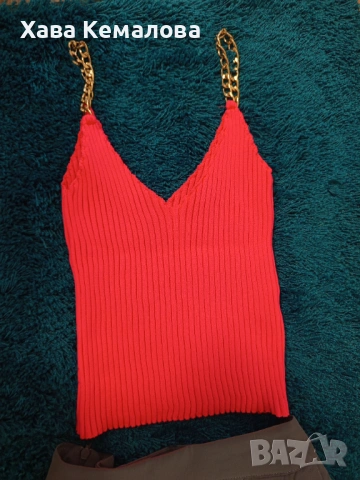 Плисирана поличка и топ, снимка 2 - Поли - 53616913