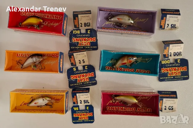 Воблери Ugly duckling, снимка 4 - Такъми - 49320755