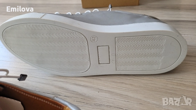 Дамски кожени обувки 42 номер, снимка 3 - Дамски ежедневни обувки - 52061655