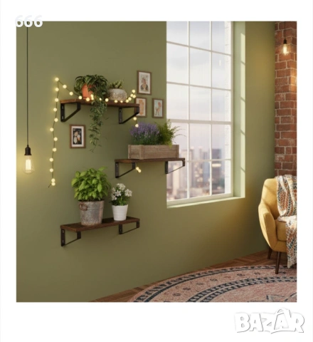 Висяща етажерка с 3 рафта., снимка 2 - Други стоки за дома - 53272482
