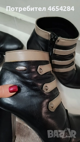 Боти и ботуши естествена кожа MARTINI, снимка 10 - Дамски боти - 52452443