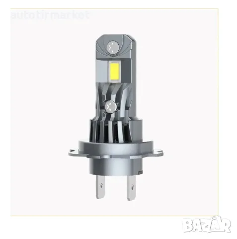 LED крушки H7 200W с вграден вентилатор – T122, снимка 2 - Аксесоари и консумативи - 56054435