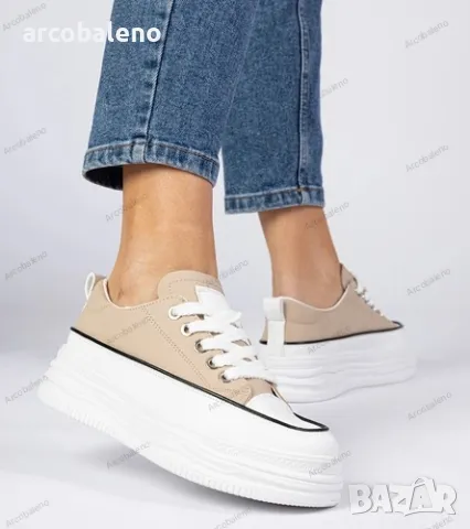 Дамски маратонки с висока подметка Selina, 4цвята , снимка 9 - Маратонки - 49425222