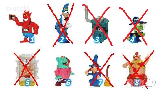 Киндер - играчки от шоколадови яйца - Kinder Surprise, снимка 8 - Колекции - 34232449