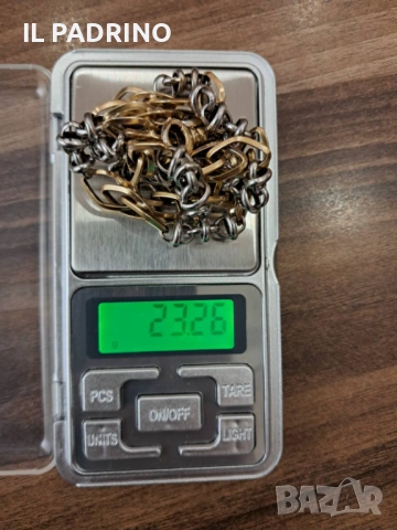 Златен синджир 14к дизайнерска плетка Инфинити.