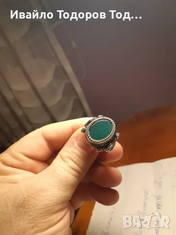 Мъжки бутиков сребърен пръстен ръчна изработка , снимка 15 - Пръстени - 48372546