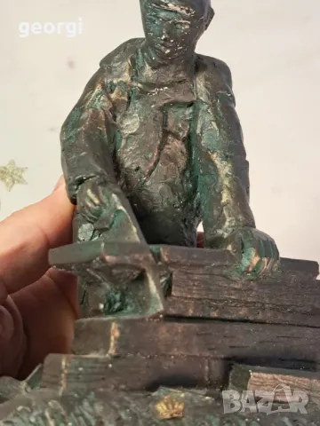 холандска статуетка на дърводелец  7/4, снимка 7 - Статуетки - 49854880