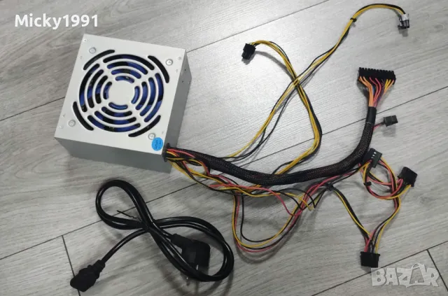 Компютърно захранване 500W Delux, снимка 2 - Захранвания и кутии - 48644272