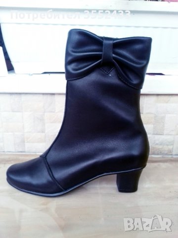 Бълг. нови боти от естествена кожа, снимка 9 - Дамски боти - 38735235